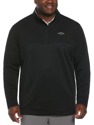 Big & Tall Dual Utility ¼ Zip Pullover-Pullovers-Callaway