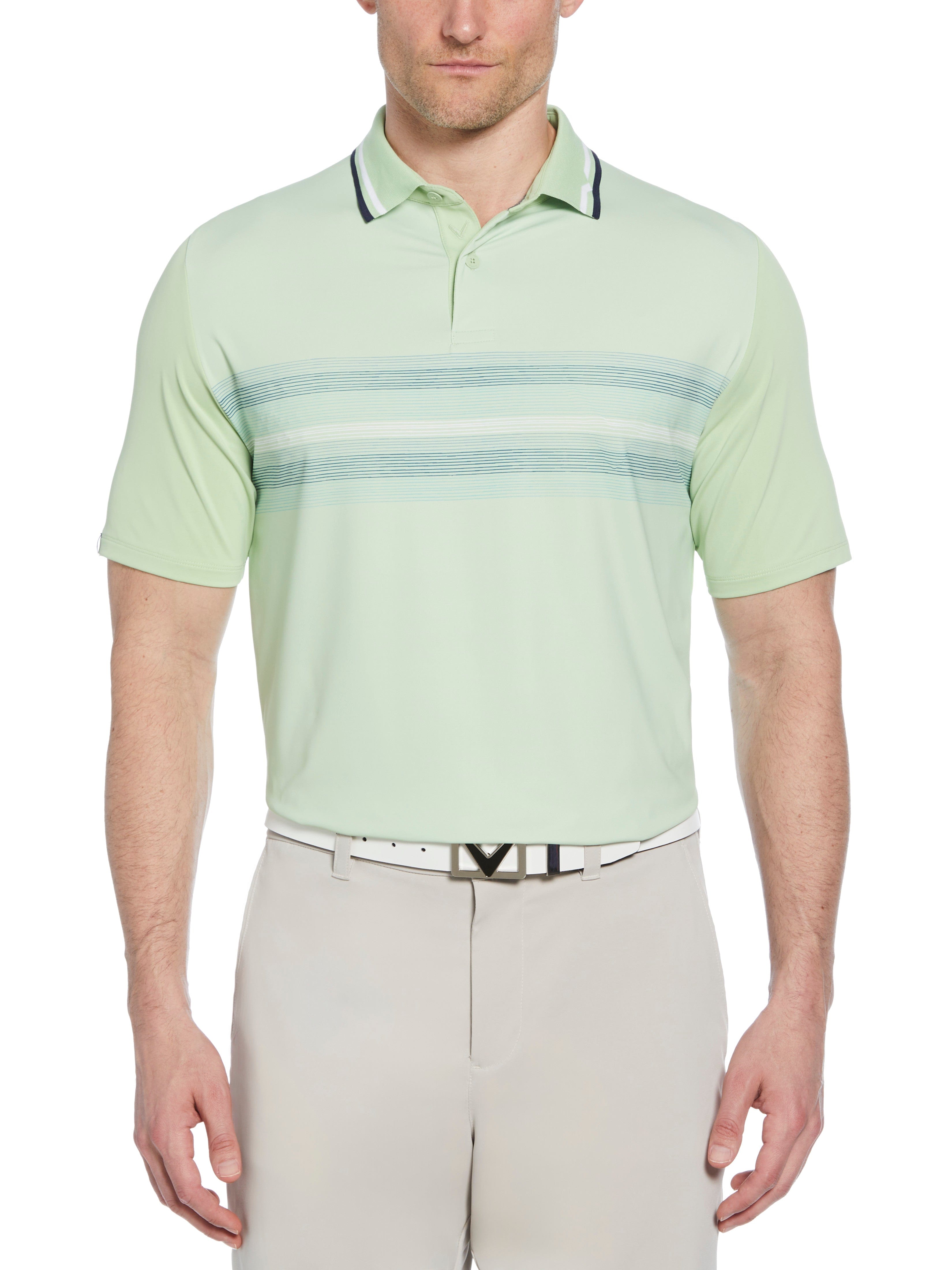 ♦HEAD 155♦ARTNo.333762♦ヘッド♦COURSE FLOCKA Mens Engineered Roadmap Chevron Print Polo – Callaway Apparel