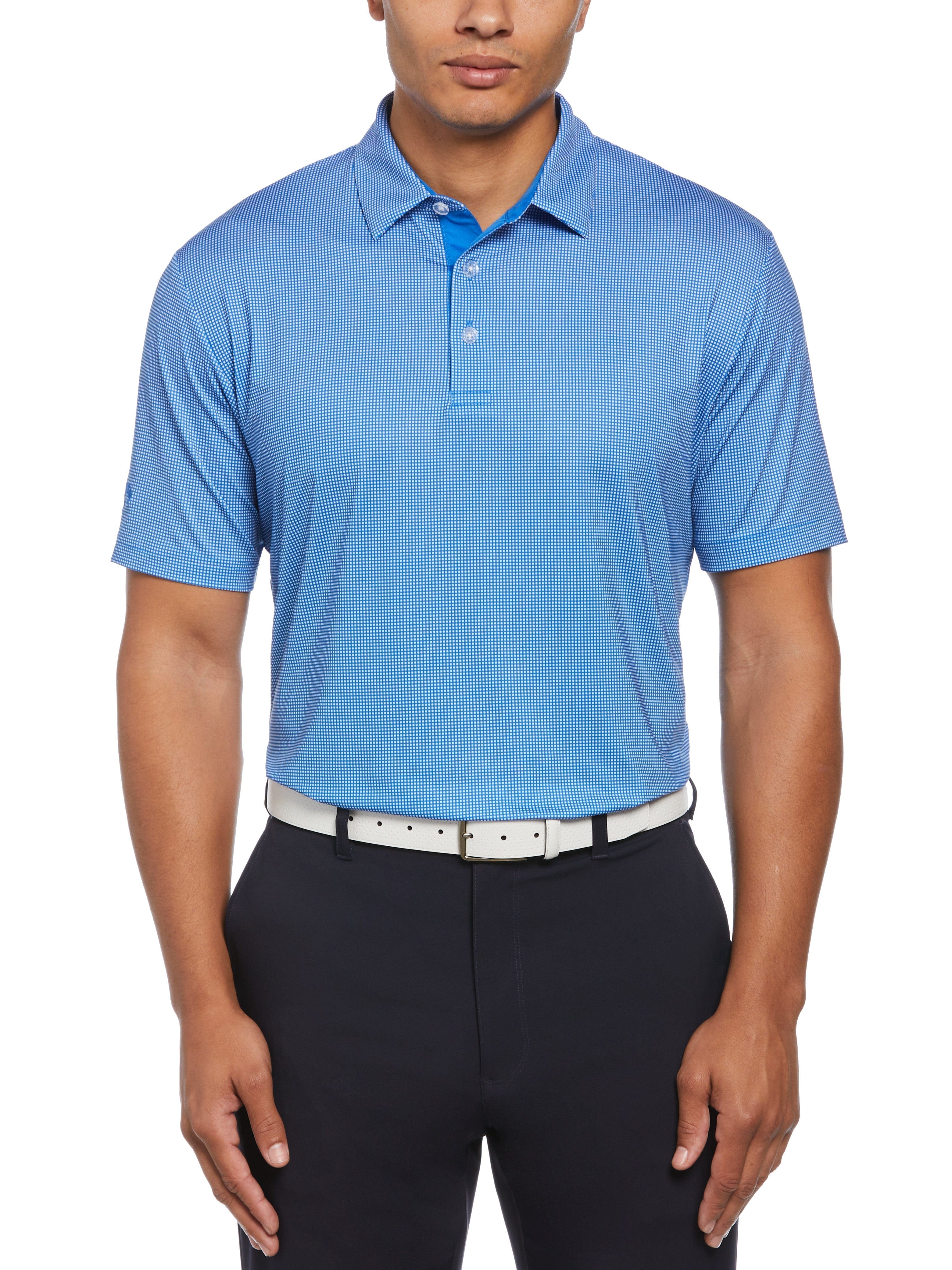 Mens Gingham Polo – Callaway Apparel