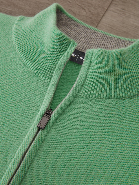 Mens Premium Cashmere 1/4-Zip Golf Sweater-Sweaters-Callaway