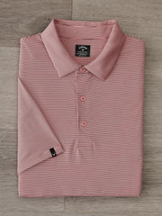 Mens Premium Fine Line Soft Touch Golf Polo-Polos-Candy Pink Htr-S-Callaway