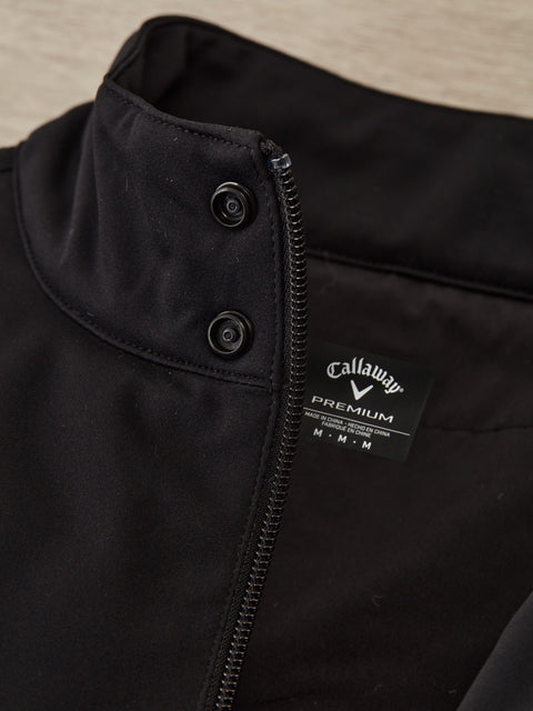 Mens Premium High Gauge Quilted Golf Jacket-Jackets-Black-S-Callaway
