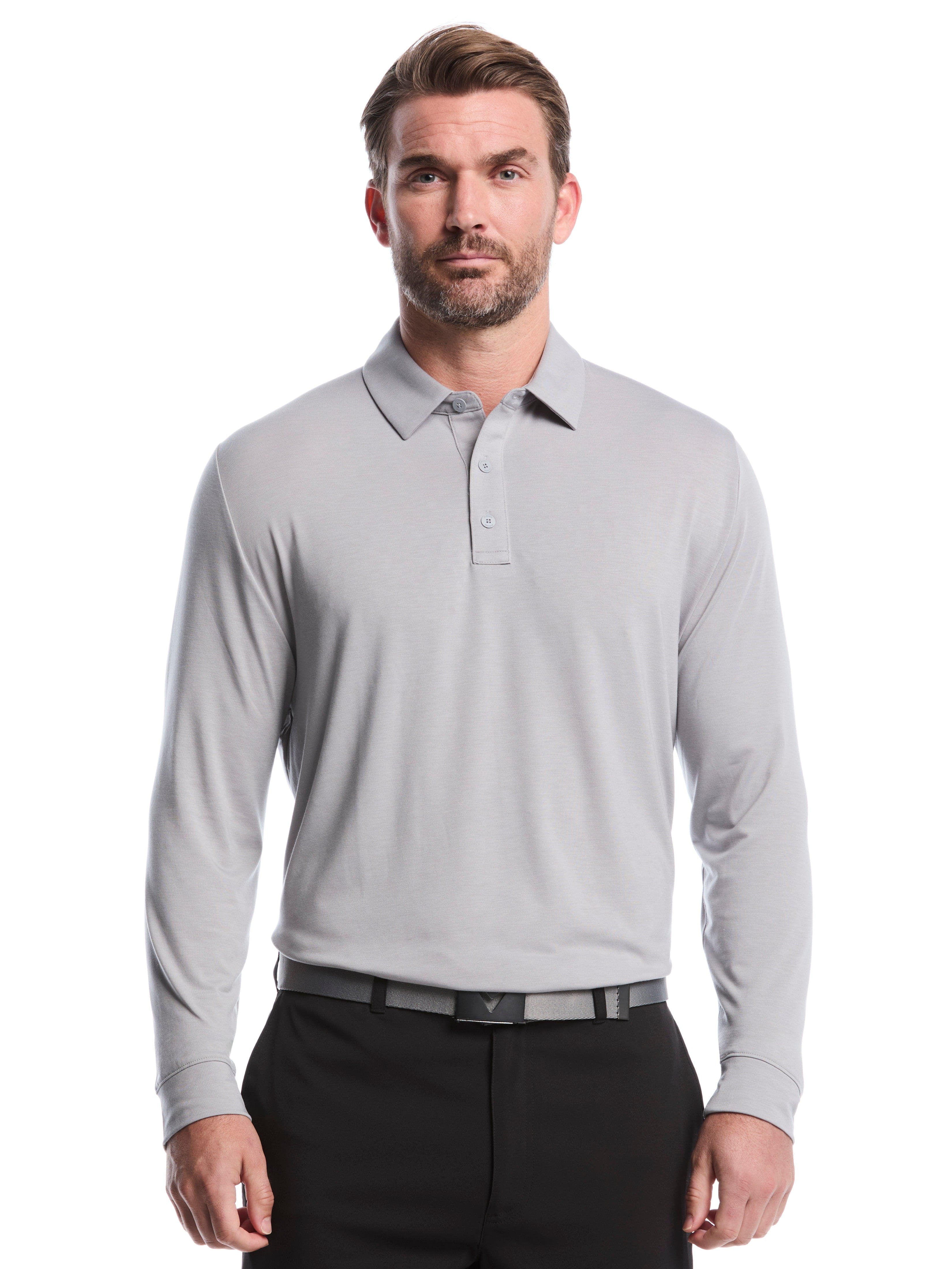 Callaway グレー ゴルフシャツ Mens Soft Touch Golf Polo Shirt – Callaway Apparel