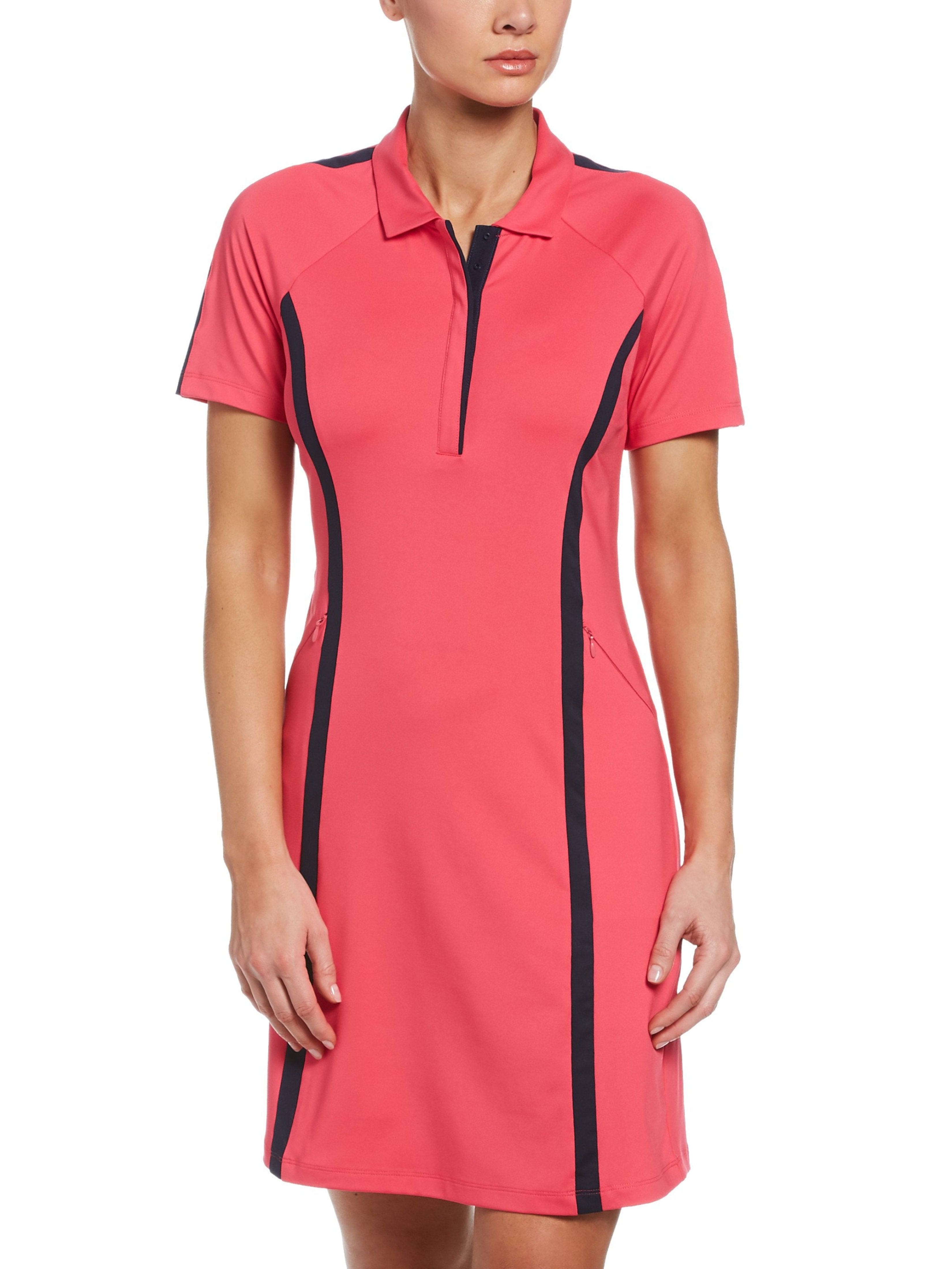 Womens Plus Swing Tech Color Block Golf Dress Callaway Apparel Womens Plus Swing Tech Color Block Golf Dress Callaway Apparel