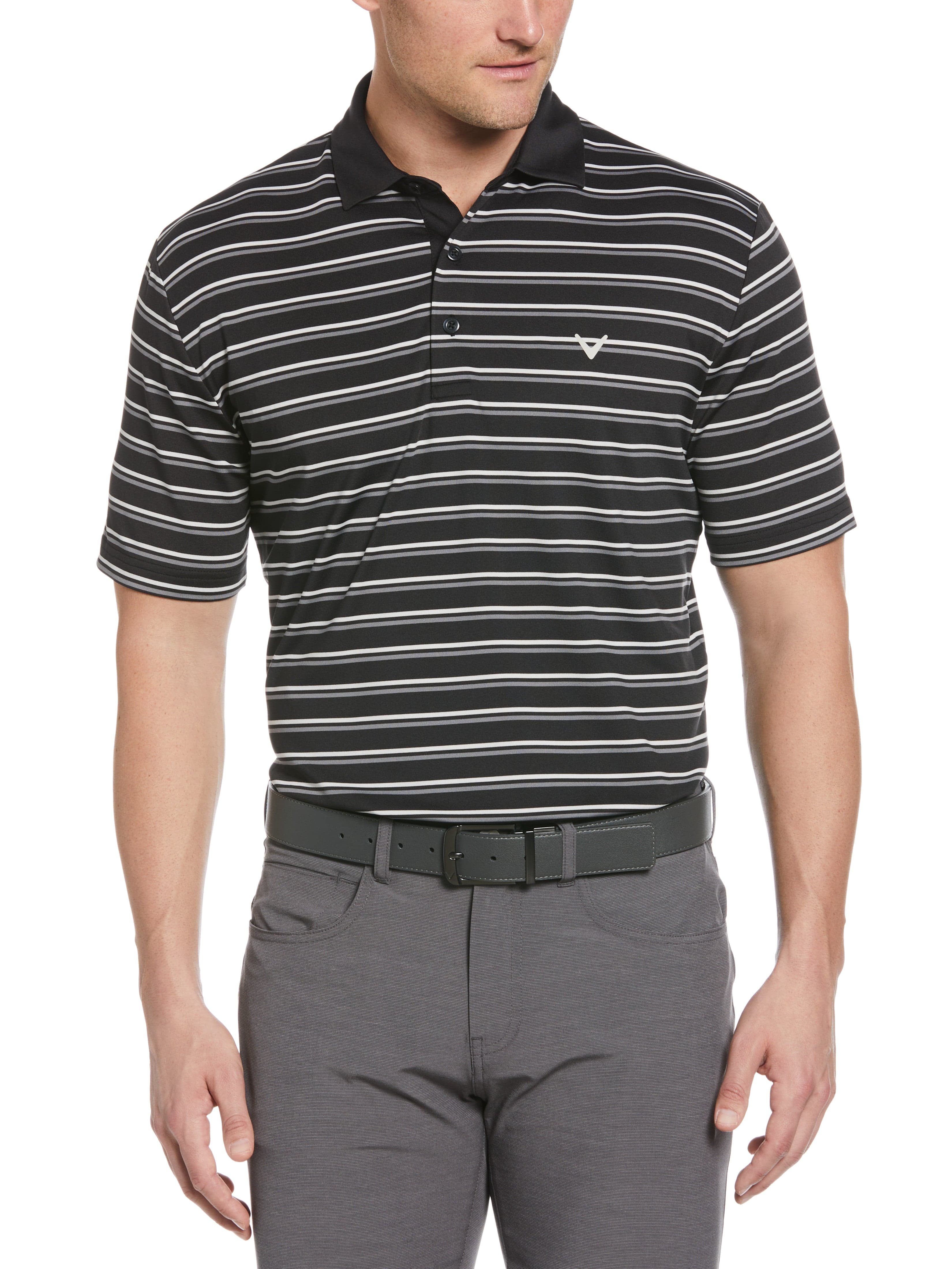 Mens Feeder Stripe Golf Polo – Callaway Apparel - Main Image