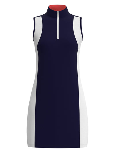 Womens Opti Dri Colorblock Dress-Dresses-Navy-L-Callaway