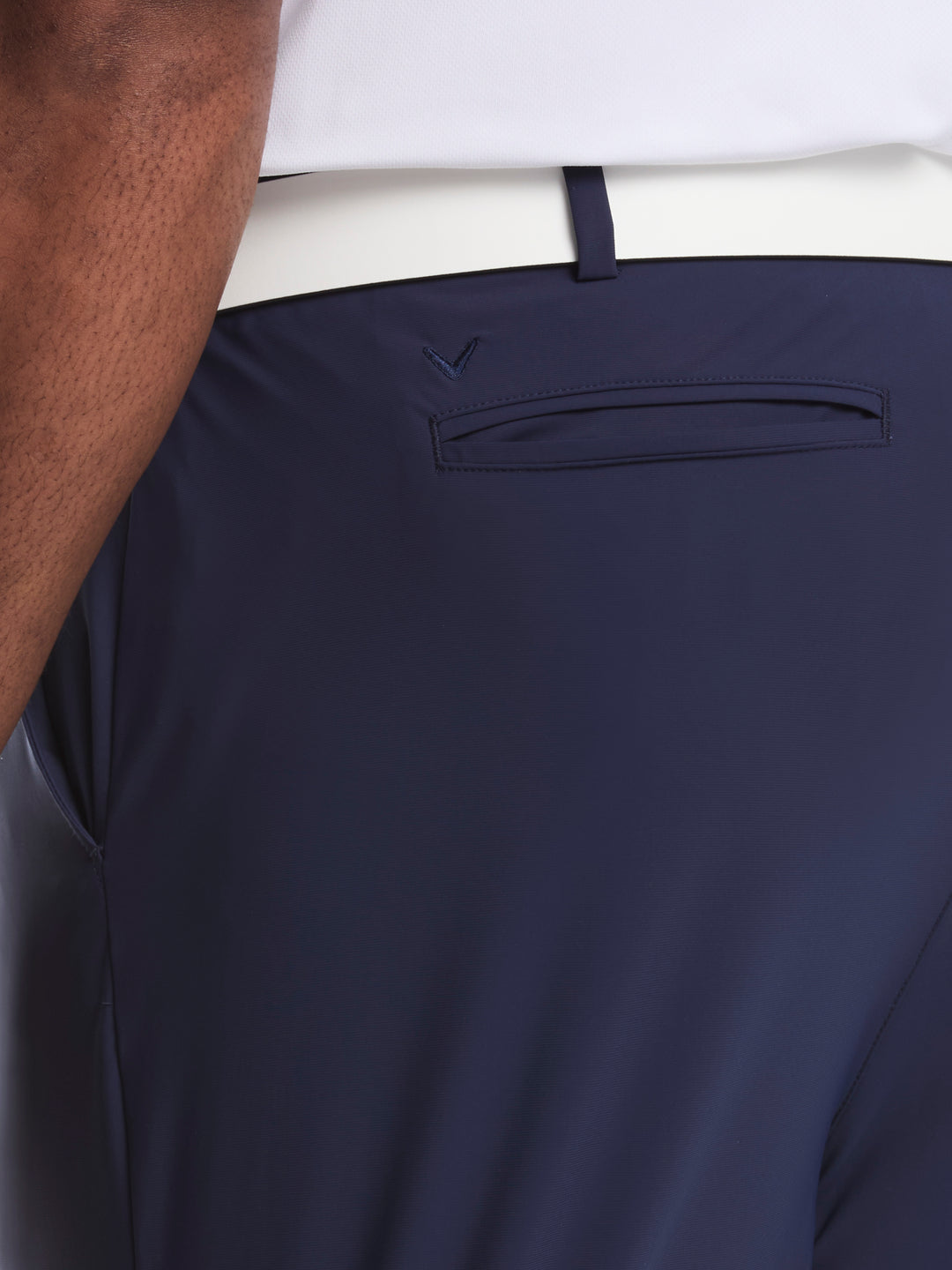 Big & Tall Pull on Nylon Short (Peacoat) 