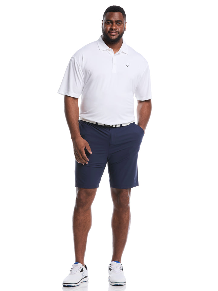 Big & Tall Pull on Nylon Short (Peacoat) 