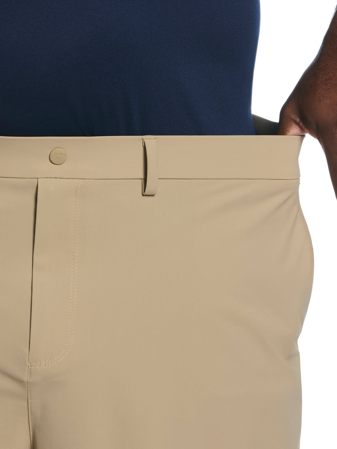 Big & Tall Pull on Nylon Short (Chinchilla) 