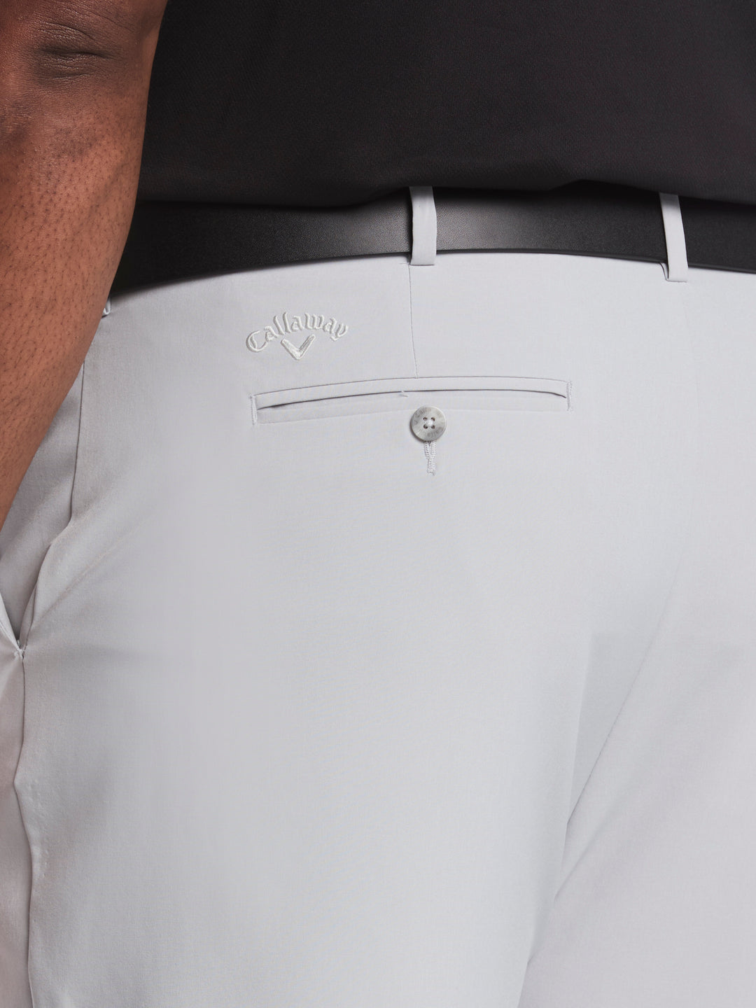 Flat Front Stretch Golf Shorts (High Rise) 