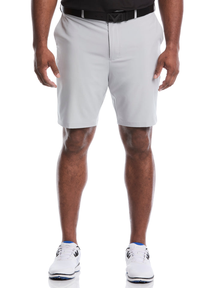 Flat Front Stretch Golf Shorts (High Rise) 