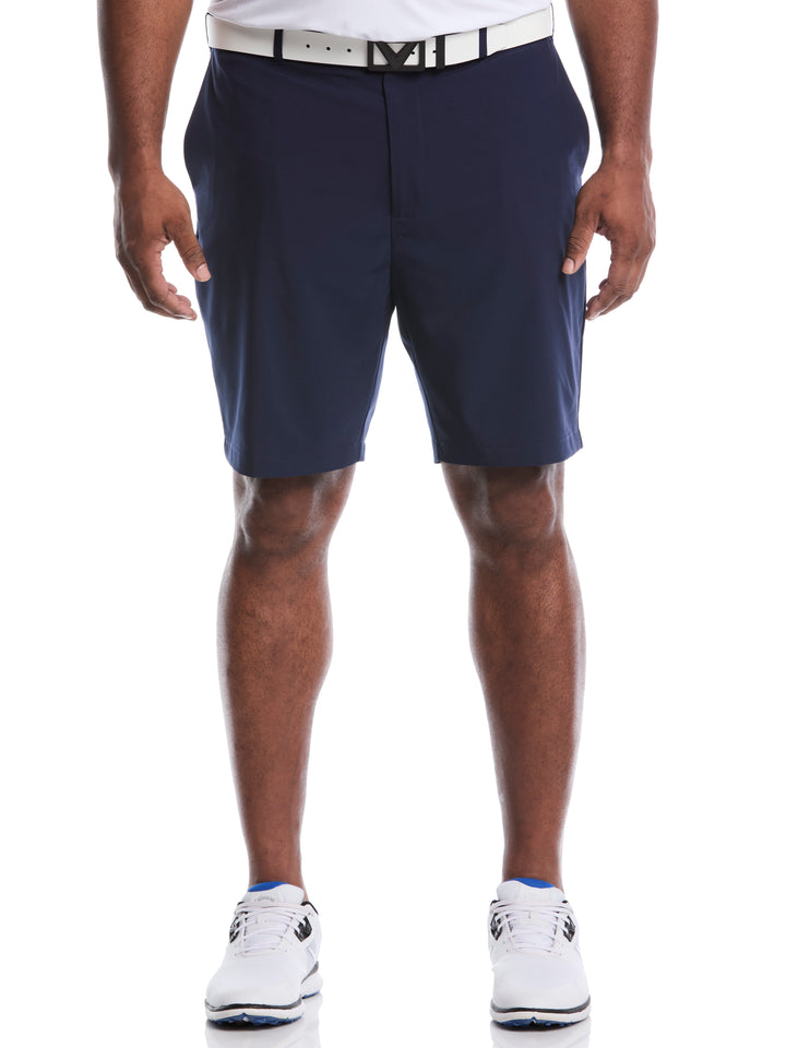 Flat Front Stretch Golf Shorts (Peacoat) 
