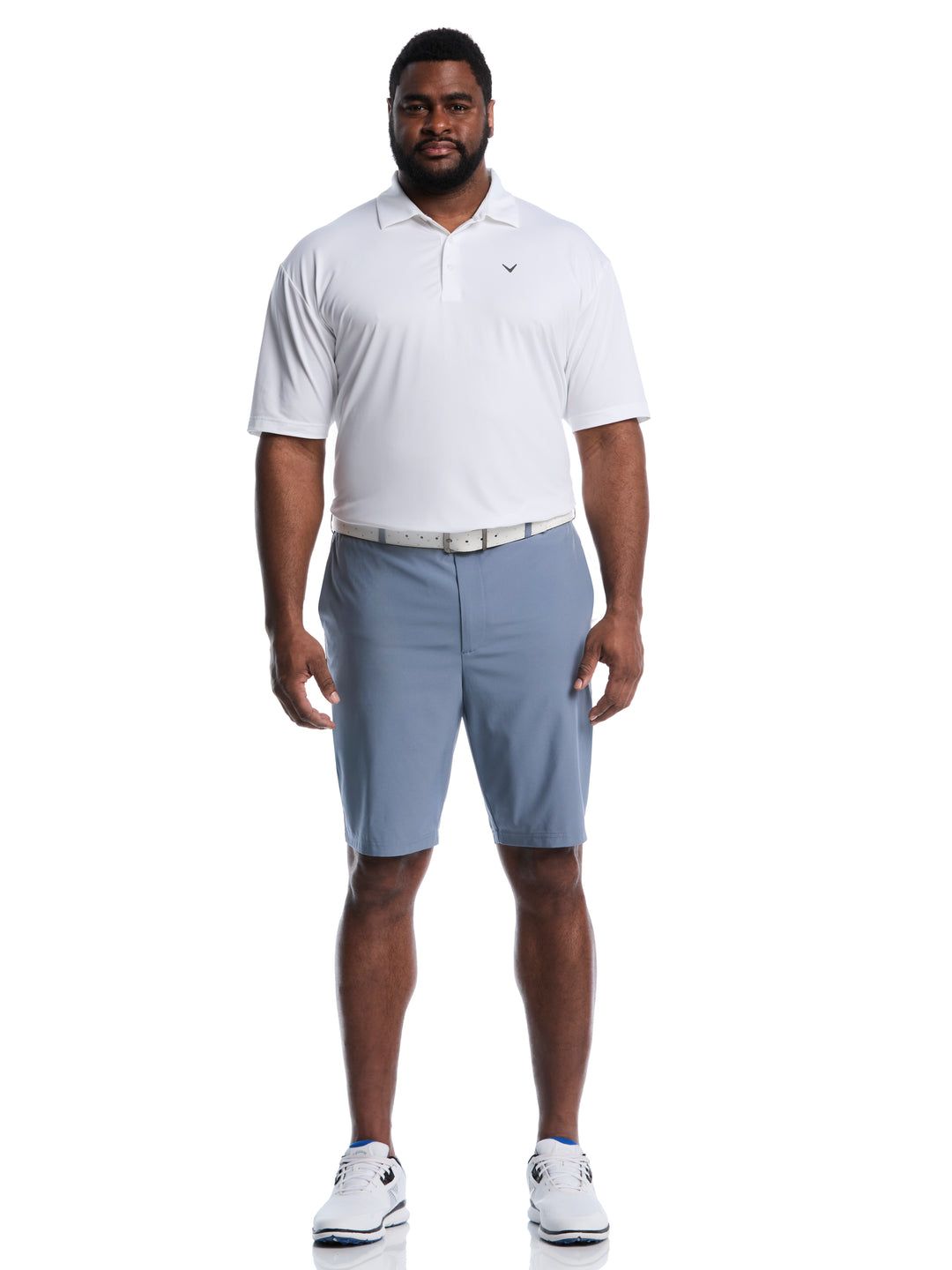 Big & Tall Flat Front Stretch Golf Shorts-Shorts-Callaway