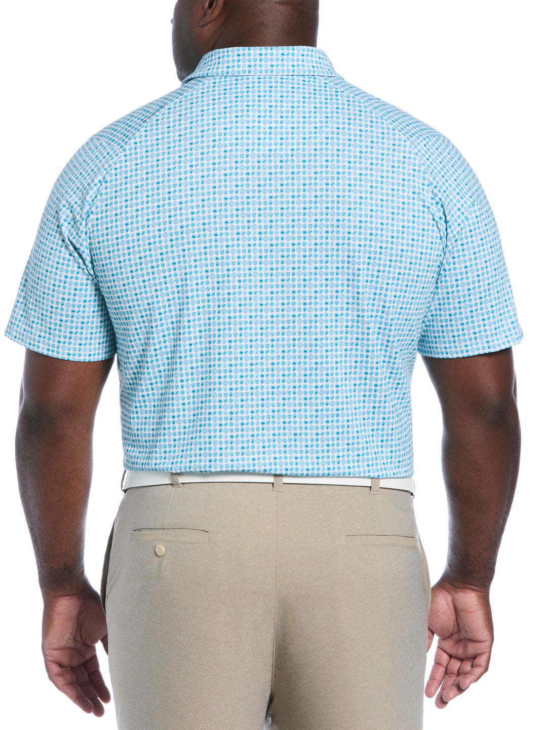 Big & Tall 18th Hole Food Print Golf Polo-Polos-Callaway
