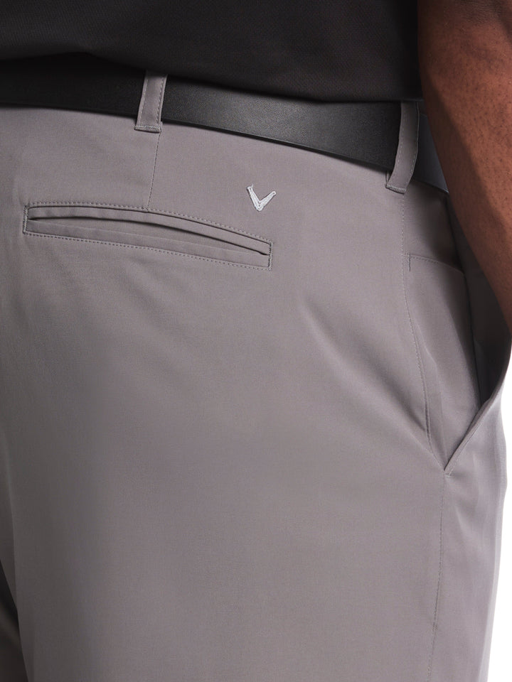 Opti-Stretch Solid Short with Active Waistband (Quiet Shade) 