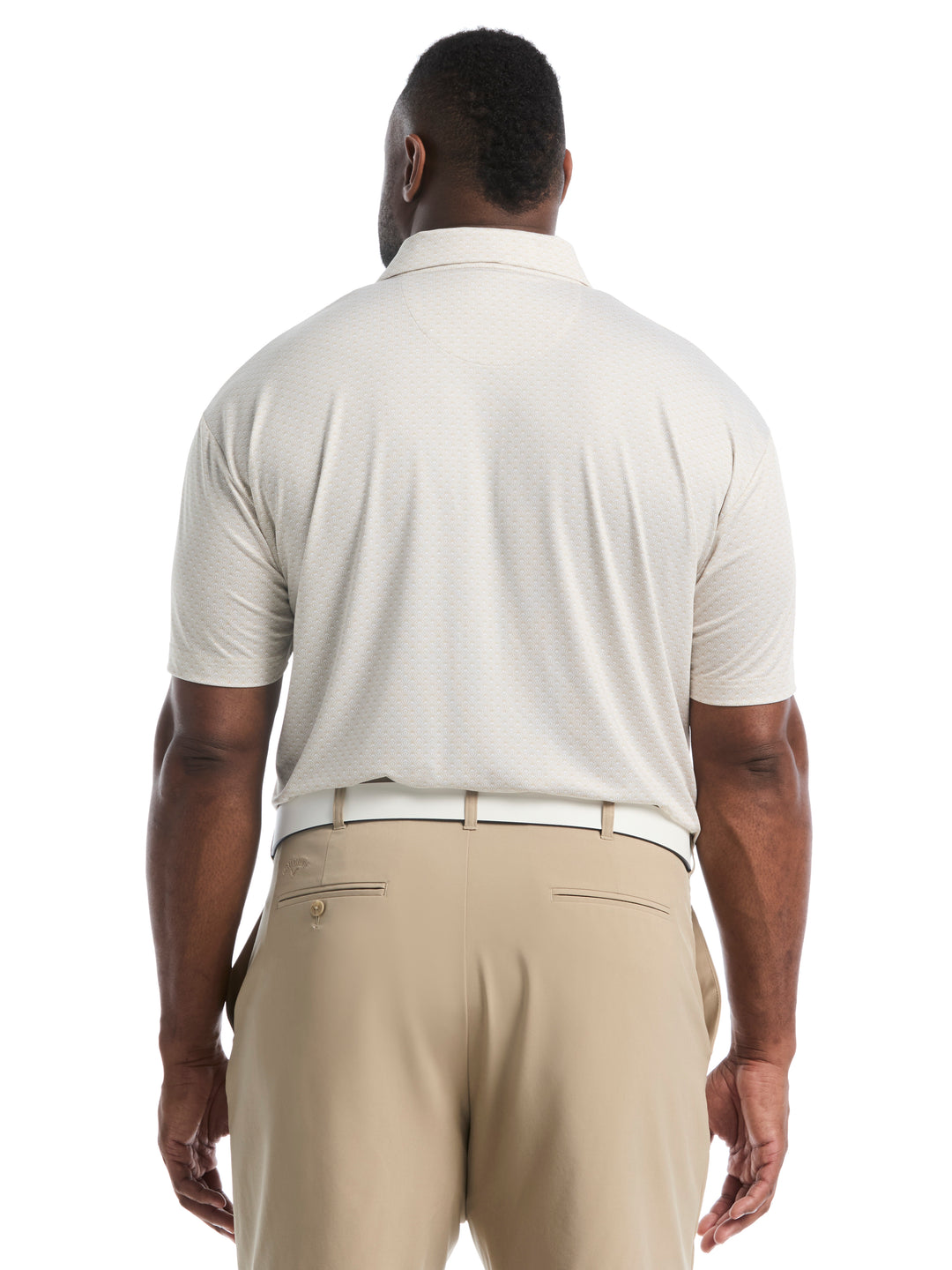 Big & Tall All-Over Tee Print Polo-Polos-Callaway