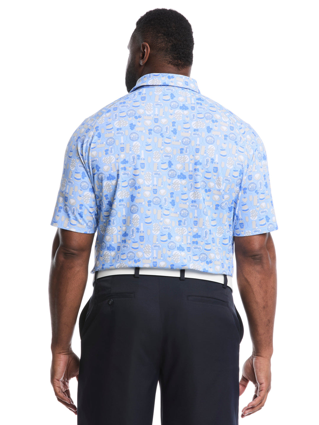 Big & Tall Celebration Feast Golf Polo (Open Air) 