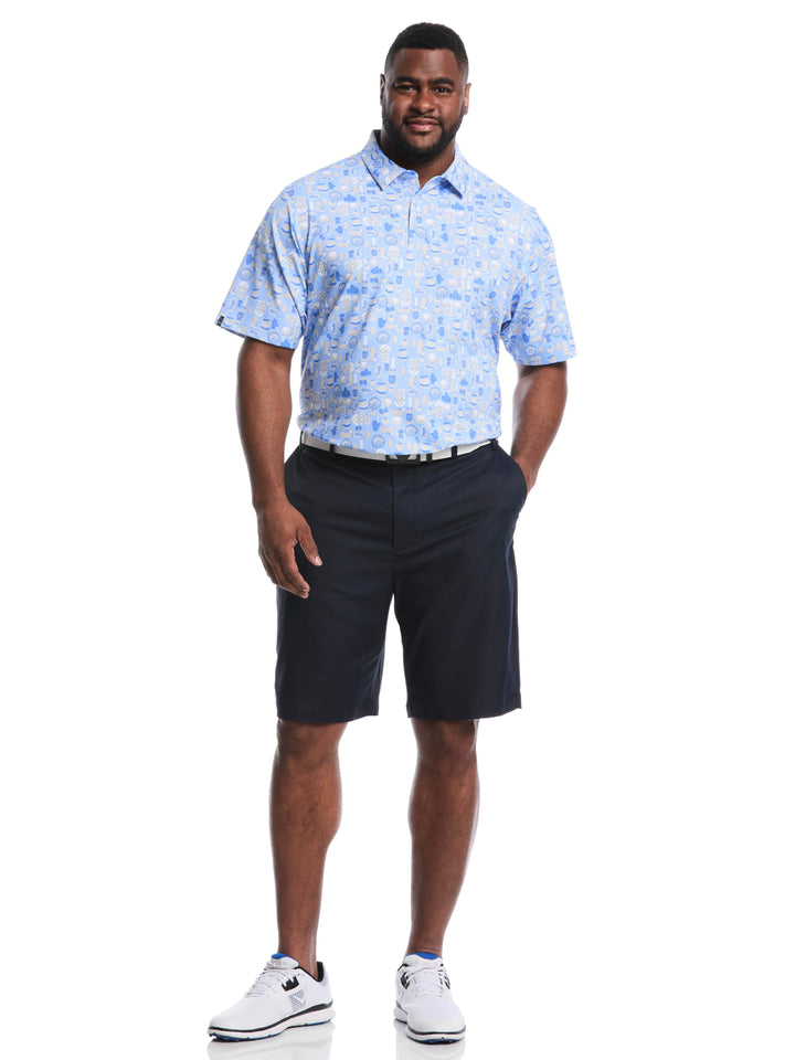 Big & Tall Celebration Feast Golf Polo (Open Air) 