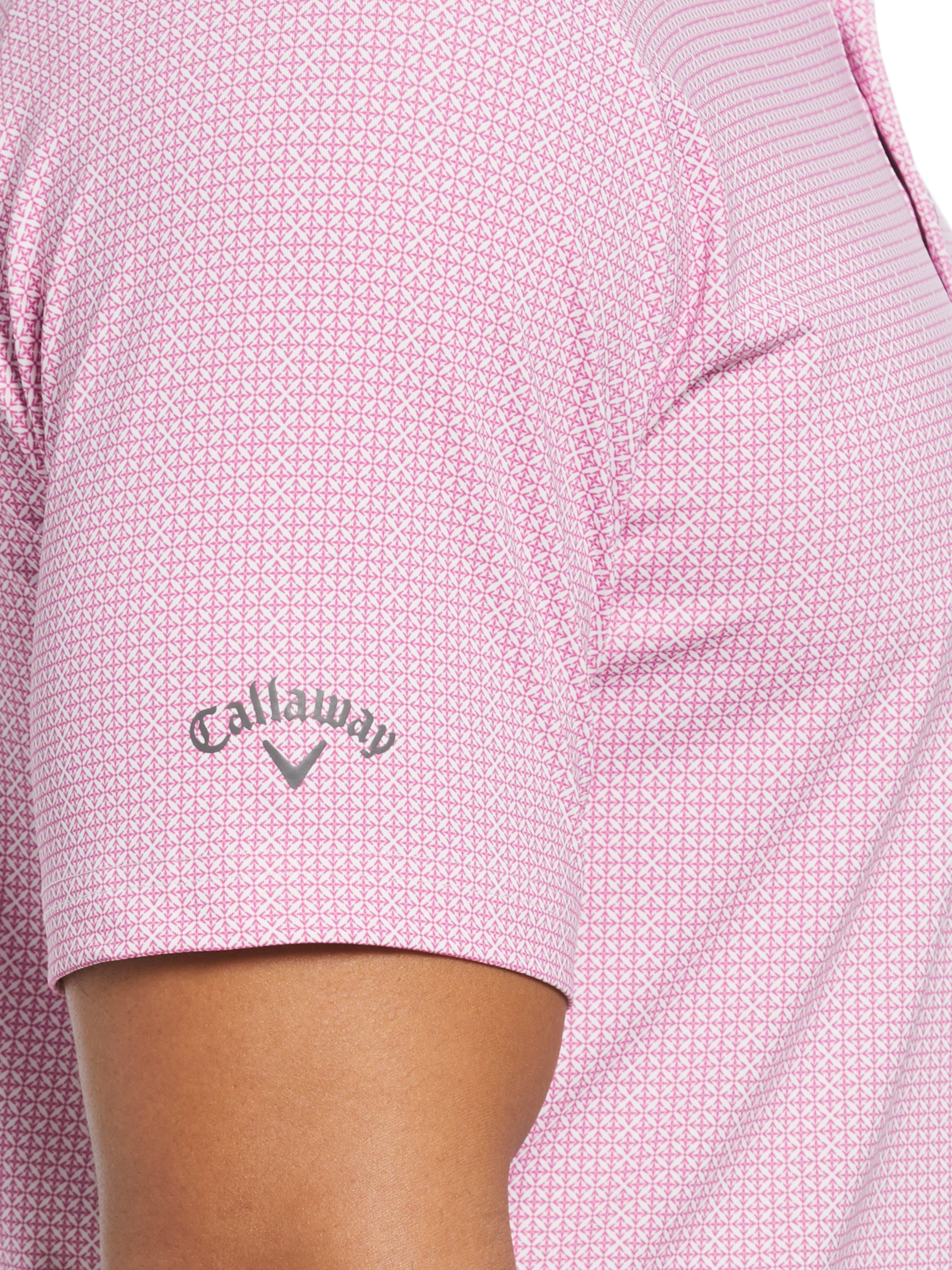 Big & Tall Chevron Foulard Print Golf Polo Callaway Apparel