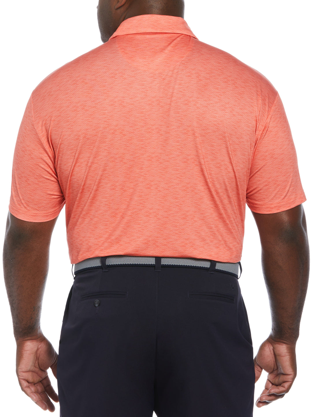 Big & Tall Color Block Pattern Golf Polo-Polos-Callaway