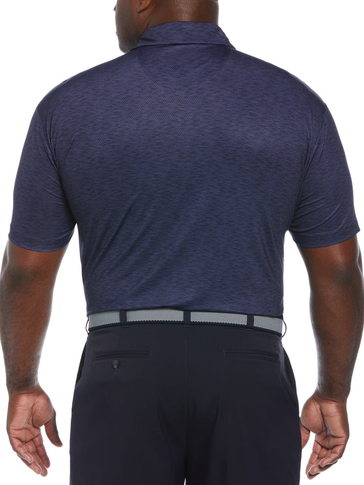 Big & Tall Color Block Pattern Golf Polo-Polos-Callaway