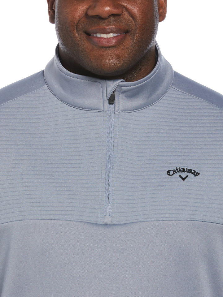 Big & Tall Dual Utility ¼ Zip Pullover-Pullovers-Callaway