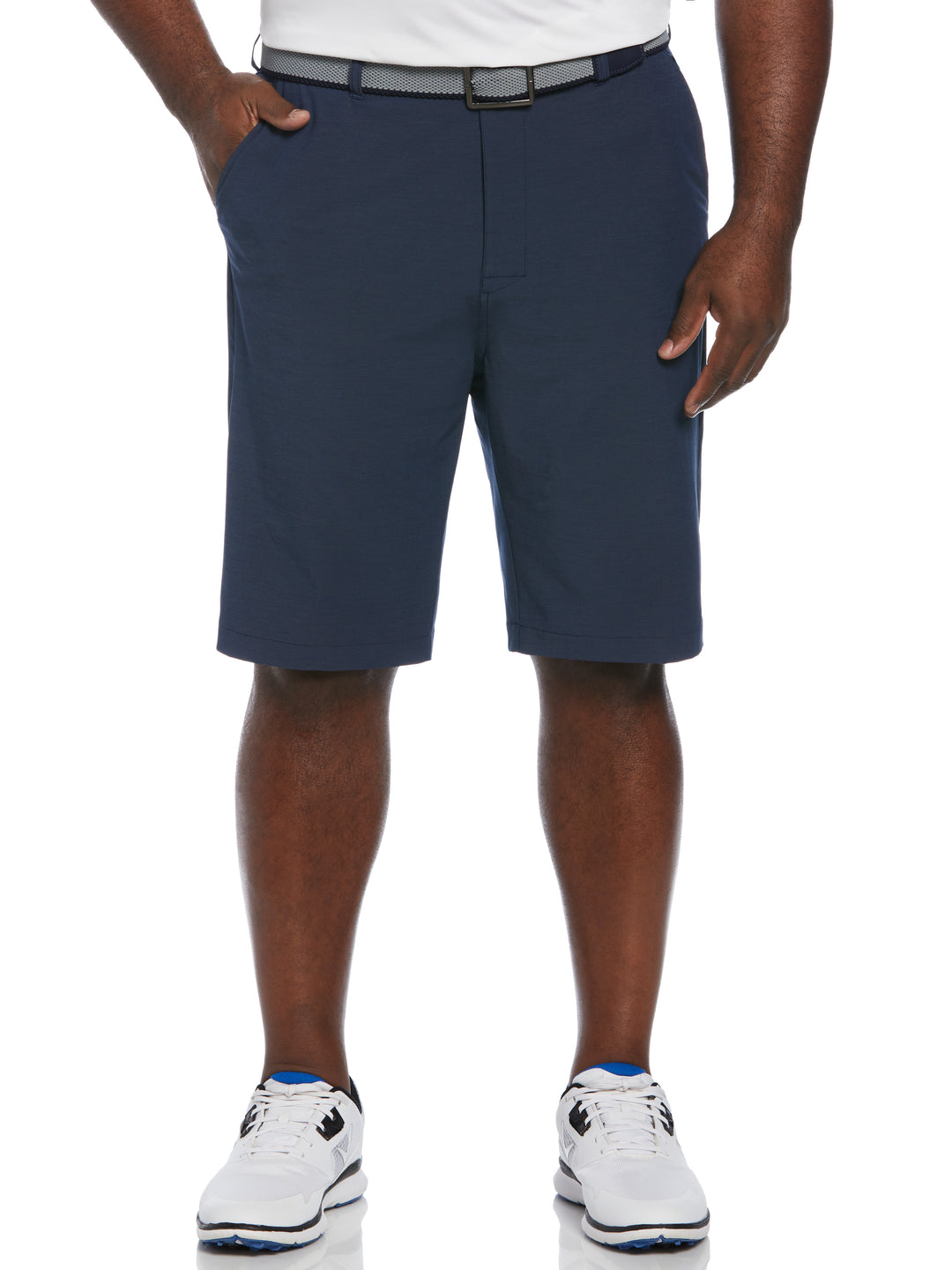 Big & Tall EverPlay Golf Short (Deep Navy Htr) 