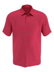 Short Sleeve All Over Tee Time Print Polo (Teaberry) 
