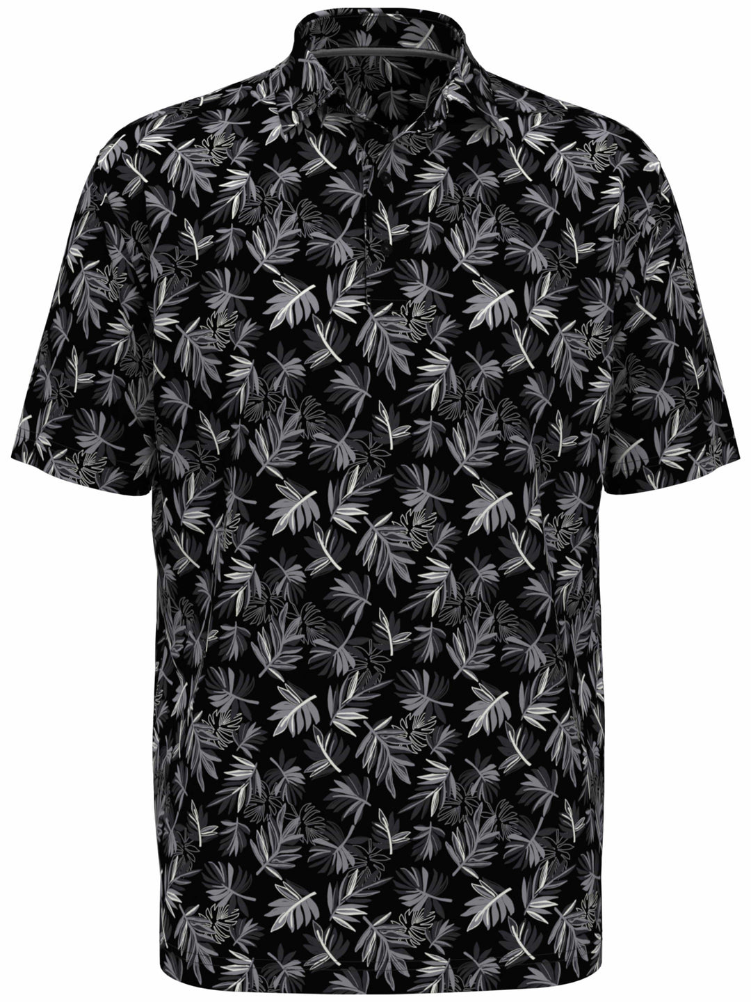 Big & Tall Floral Polo-Polos-Caviar-RT-1X-Callaway