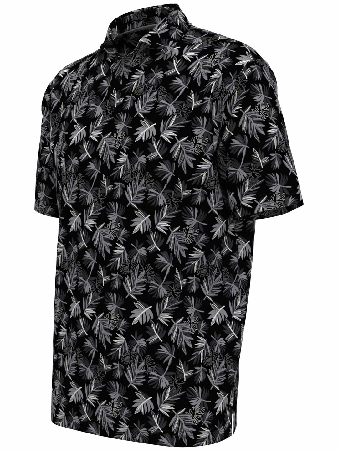 Big & Tall Floral Polo-Polos-Callaway