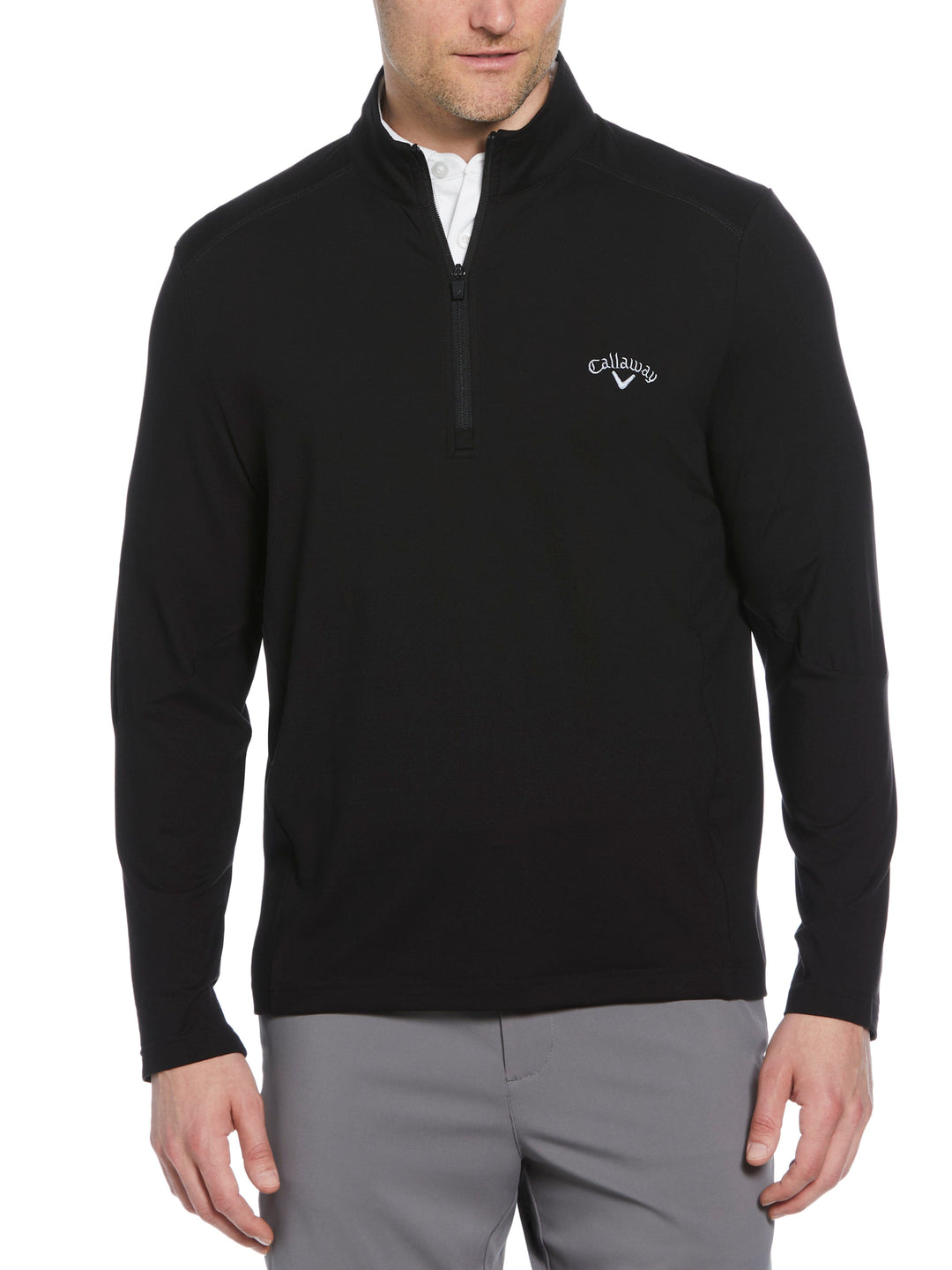 Big & Tall Lightweight Quarter Zip Golf Pullover-Pullovers-Callaway