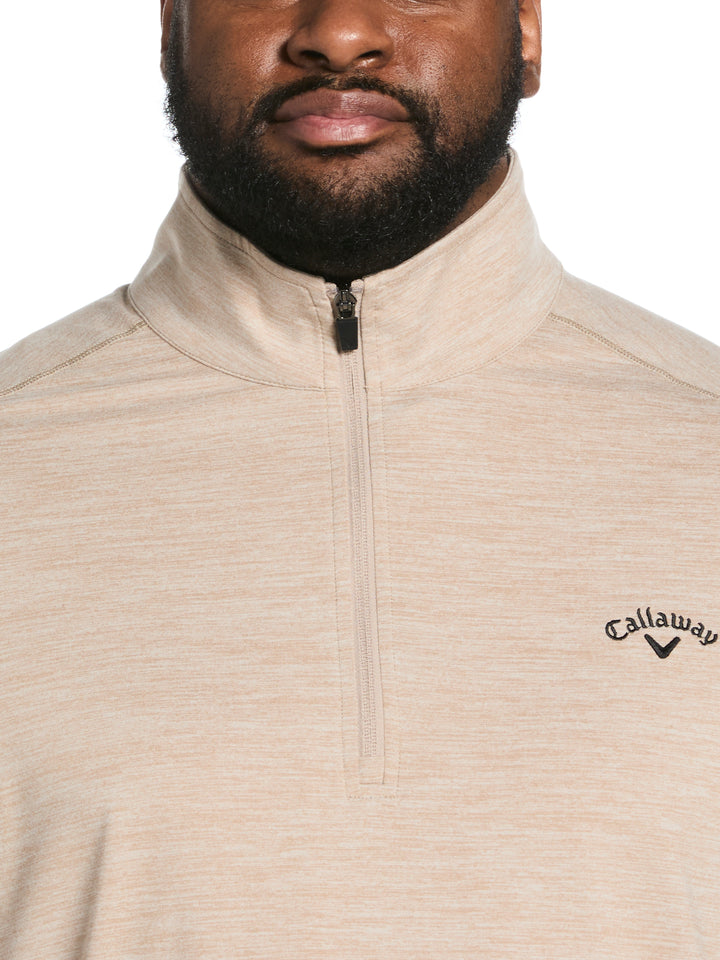Big & Tall Lightweight Quarter Zip Golf Pullover-Pullovers-Callaway