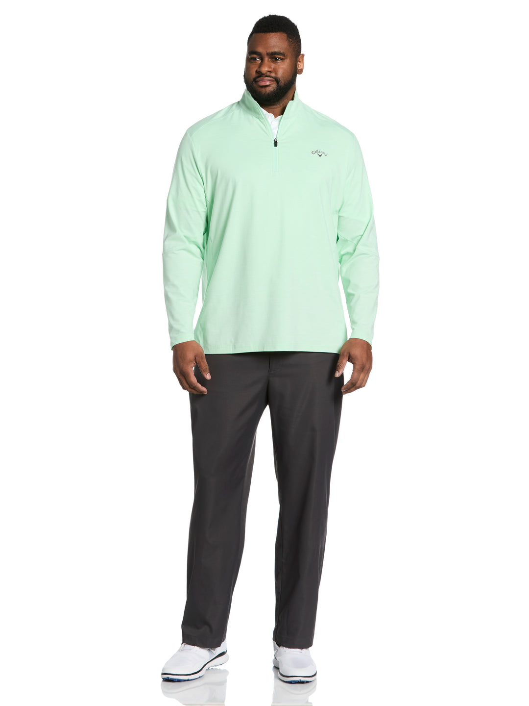 Big & Tall Lightweight Quarter Zip Golf Pullover-Pullovers-Callaway