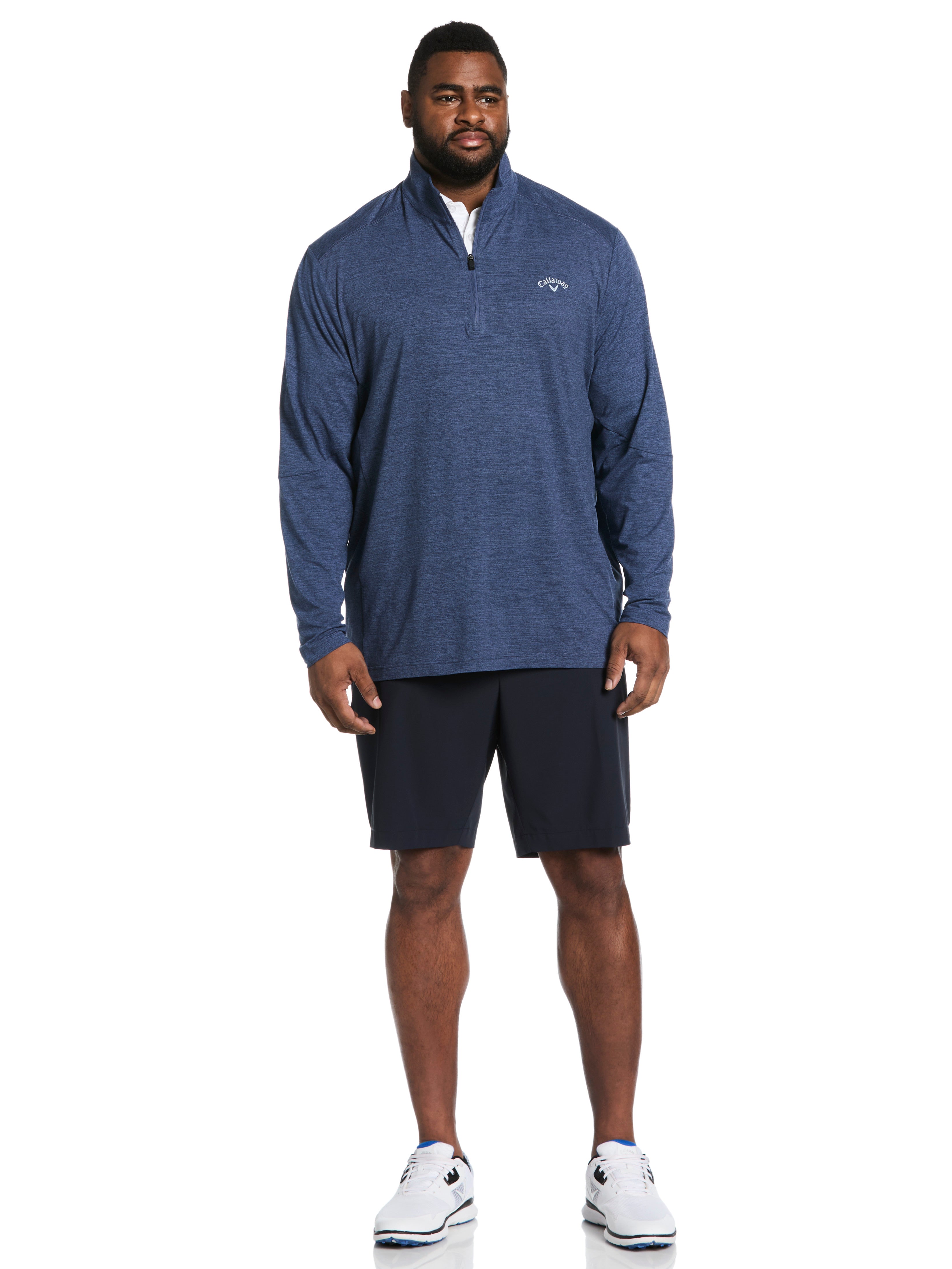 Big & Tall Lightweight Quarter Zip Golf Pullover – Callaway Apparel