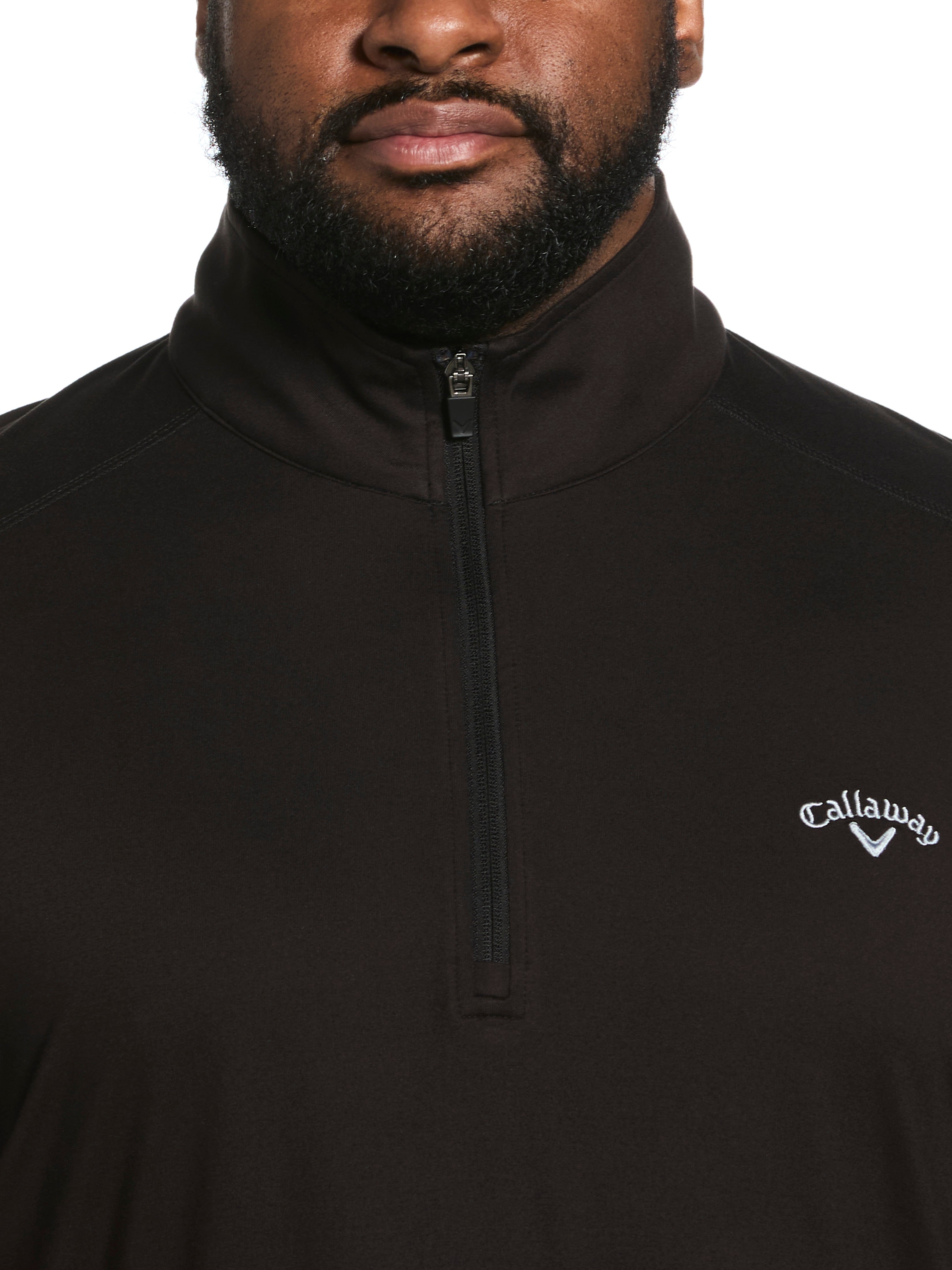 Big & Tall Lightweight Quarter Zip Golf Pullover – Callaway Apparel