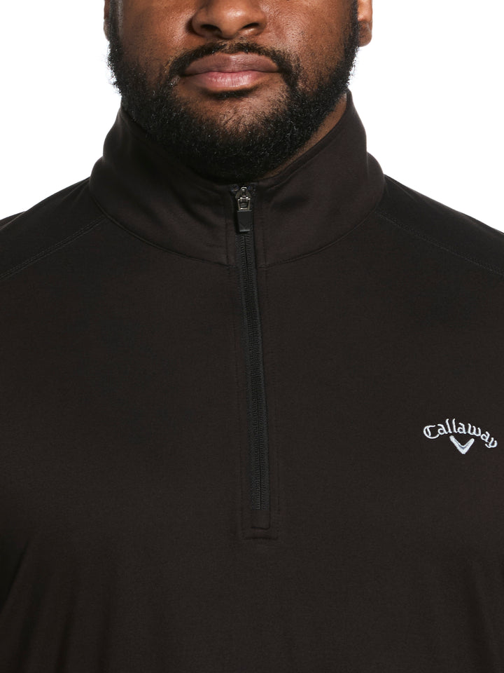 Big & Tall Lightweight Quarter Zip Golf Pullover-Pullovers-Callaway