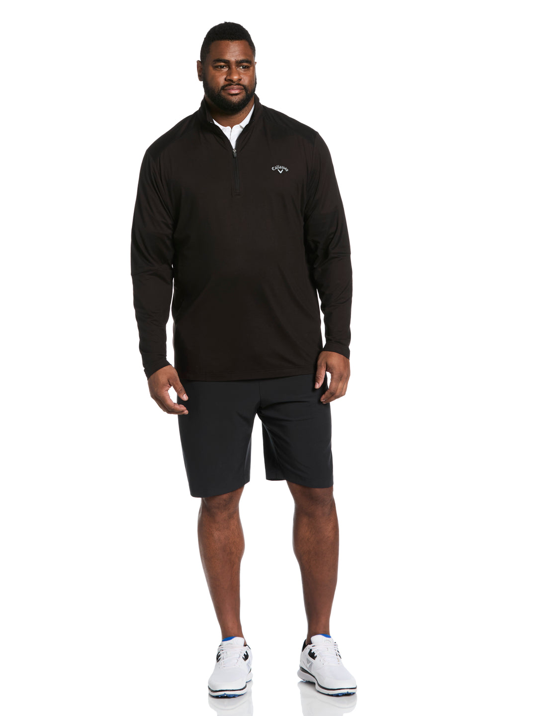Big & Tall Lightweight Quarter Zip Golf Pullover-Pullovers-Callaway