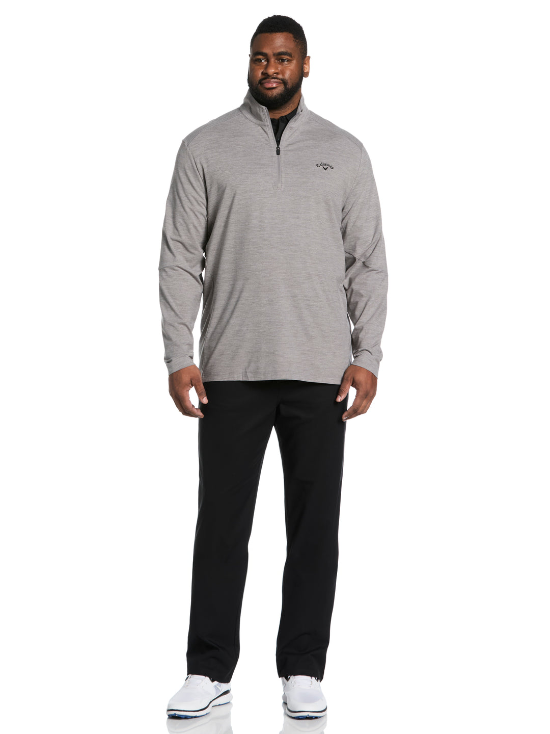 Big & Tall Lightweight Quarter Zip Golf Pullover-Pullovers-Callaway
