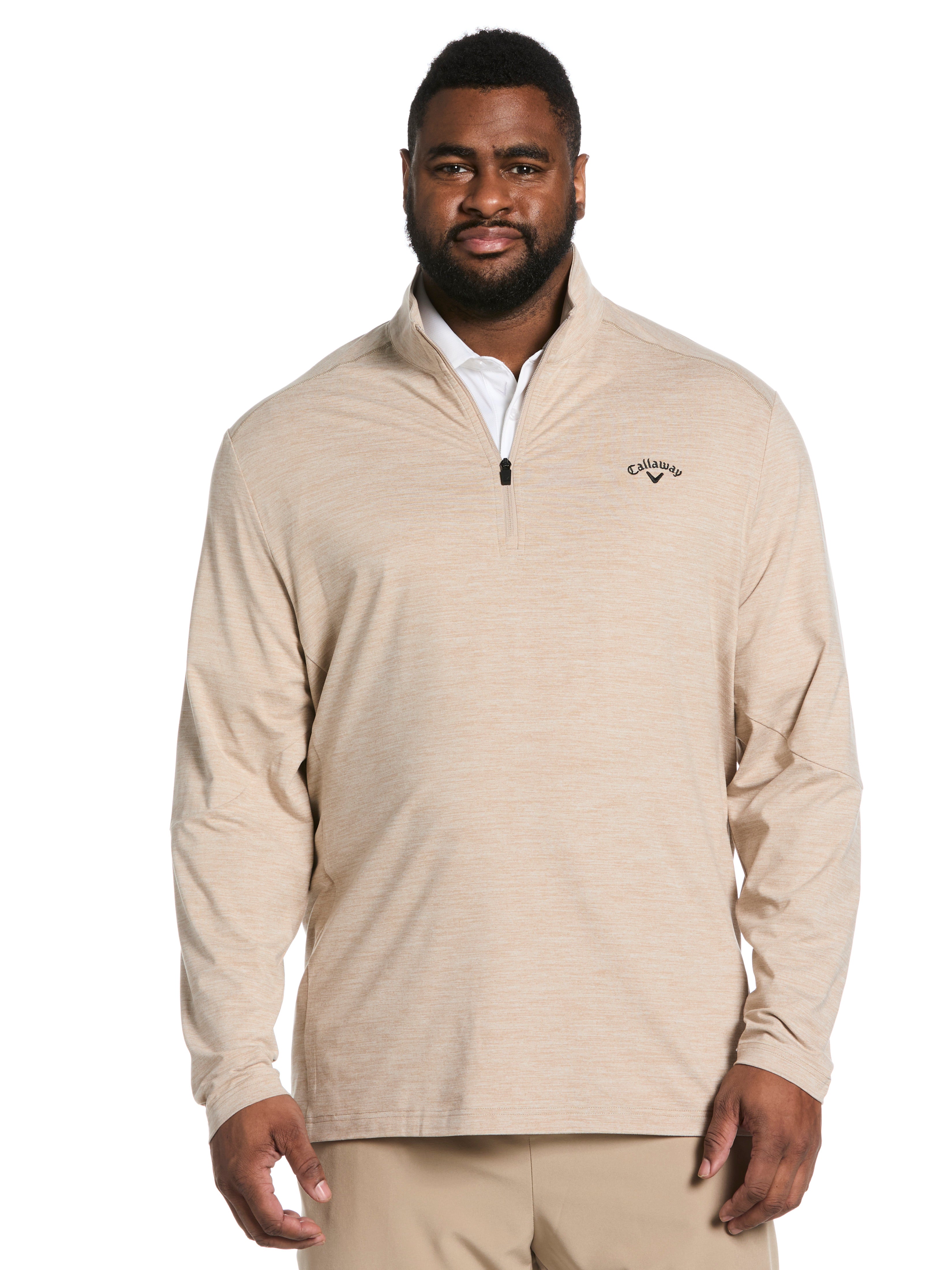 Big & Tall Lightweight Quarter Zip Golf Pullover – Callaway Apparel