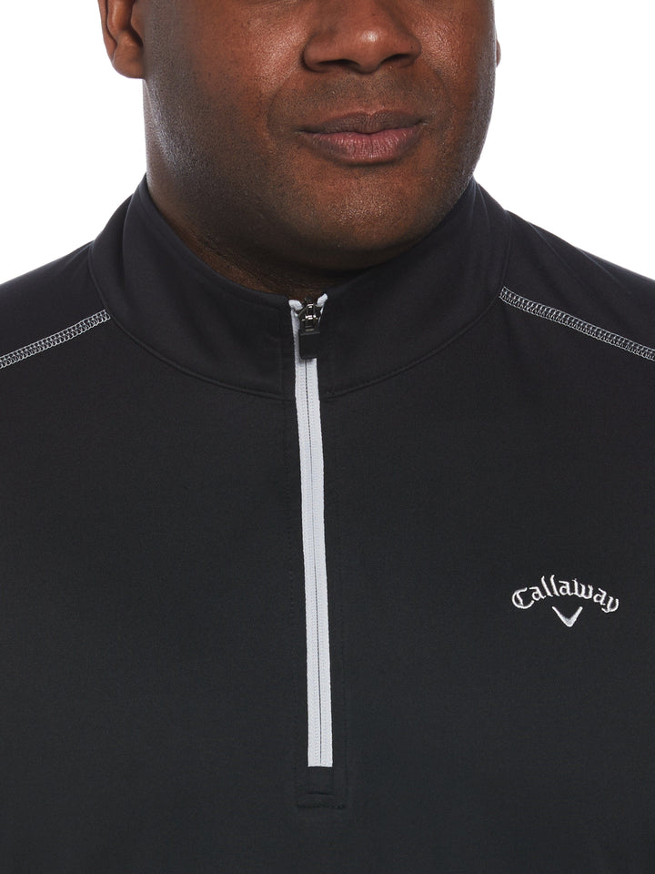 Big & Tall Lightweight 1/4 Zip Pullover-Pullovers-Callaway