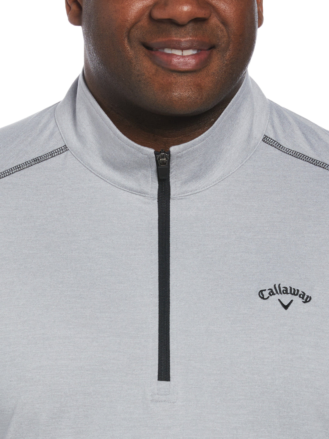 Big & Tall Lightweight 1/4 Zip Pullover-Pullovers-Callaway