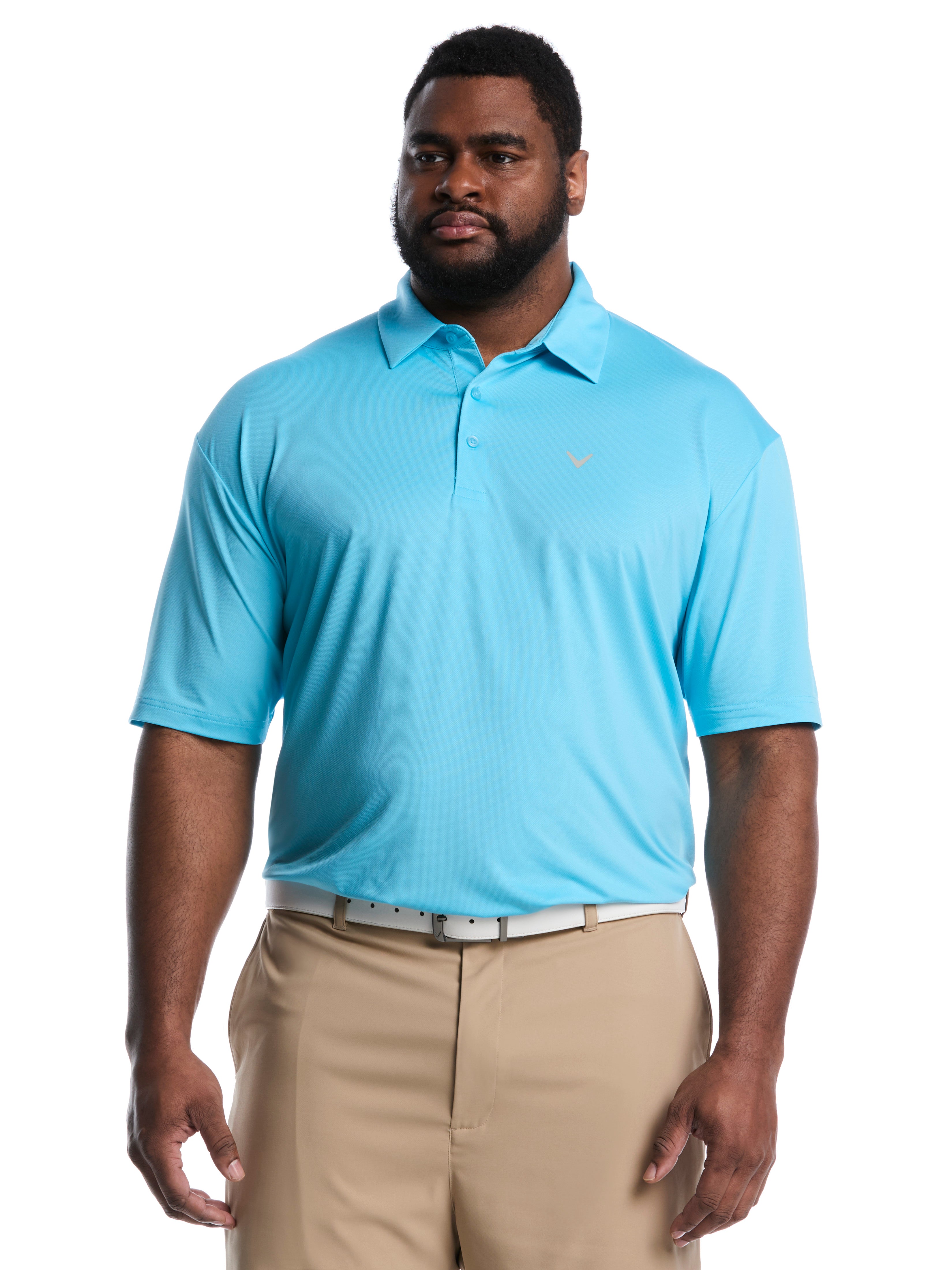 Big & Tall Micro Hex Polo – Callaway Apparel