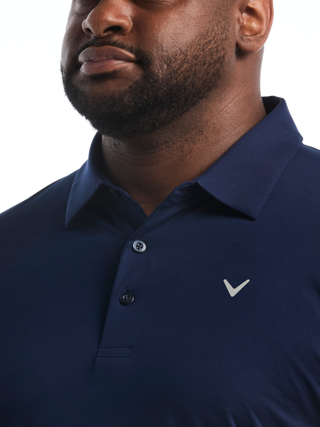 Big & Tall Micro Hex Polo-Polos-Callaway