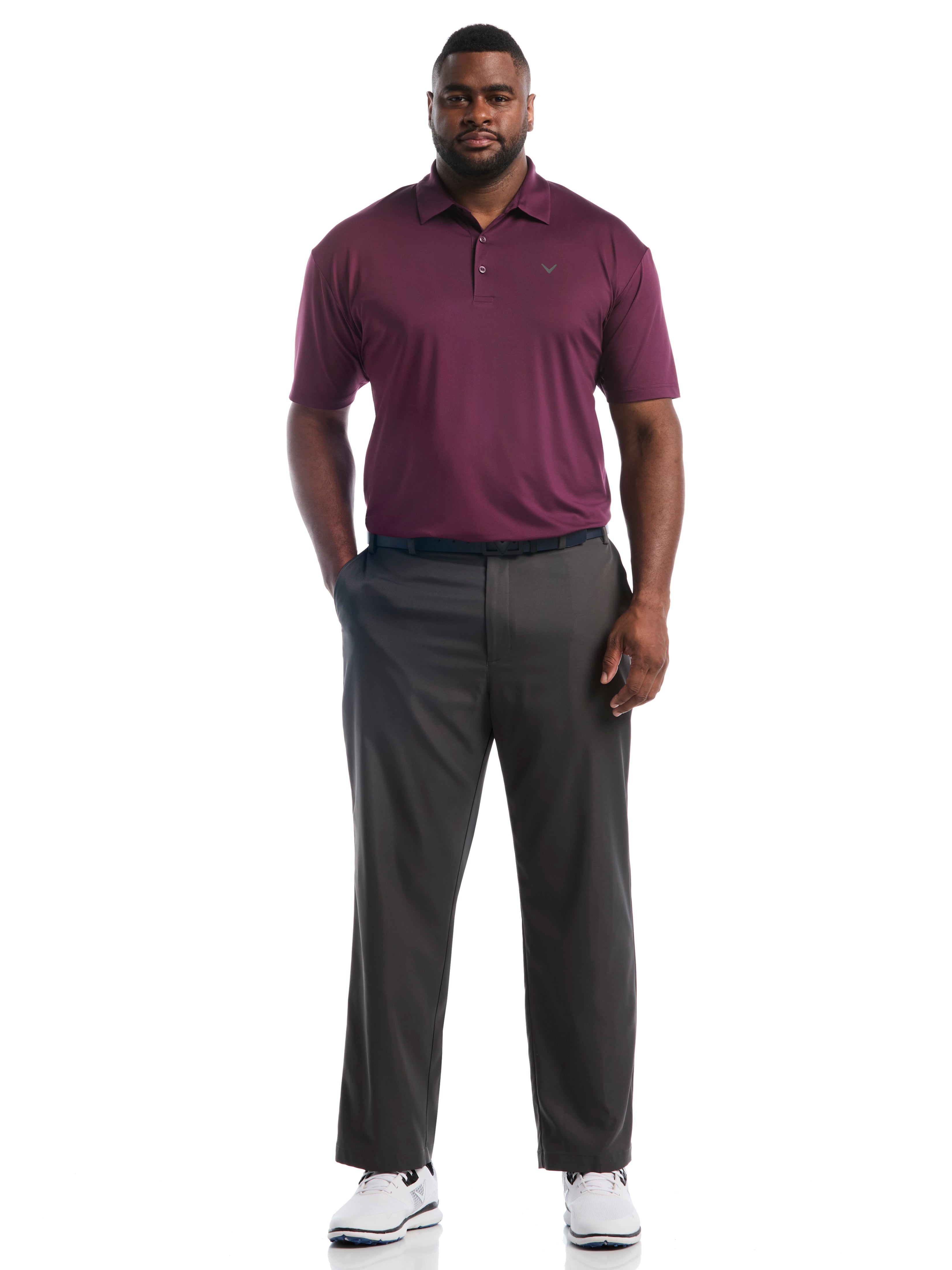 ♦HEAD 155♦ARTNo.333762♦ヘッド♦COURSE FLOCKA Big & Tall Micro Hex Polo – Callaway Apparel
