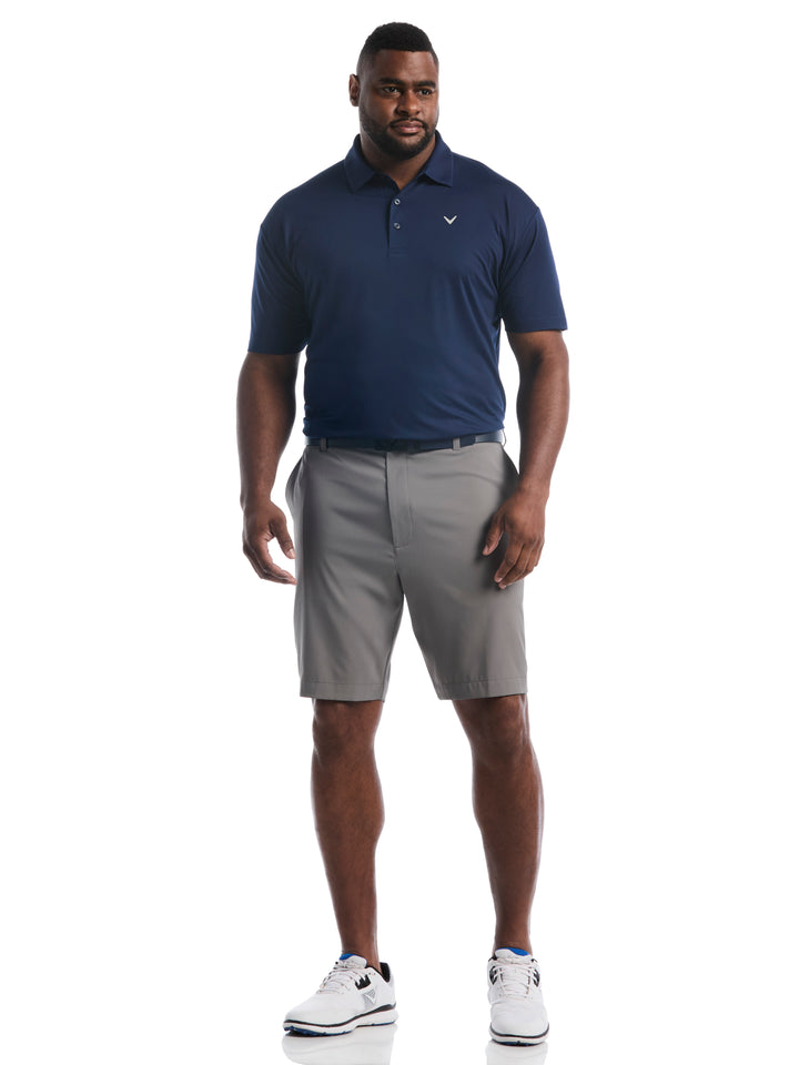 Big & Tall Micro Hex Polo-Polos-Callaway