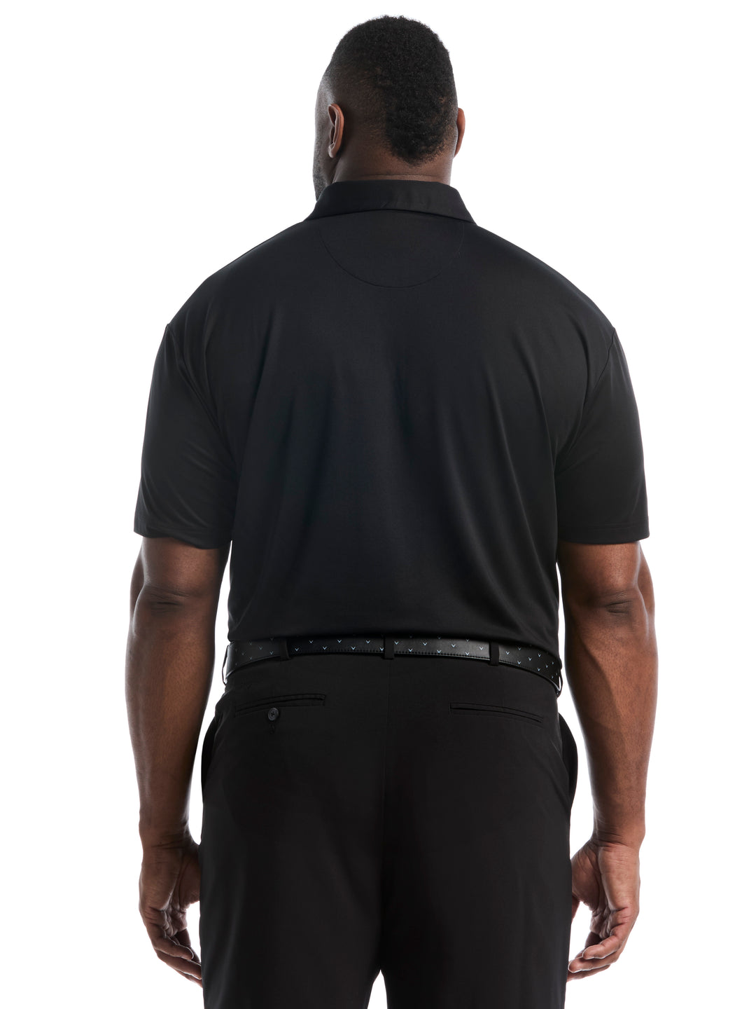 Big & Tall Micro Hex Polo-Polos-Callaway