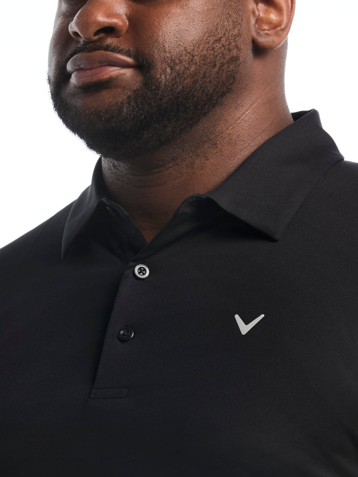 Big & Tall Micro Hex Polo-Polos-Callaway
