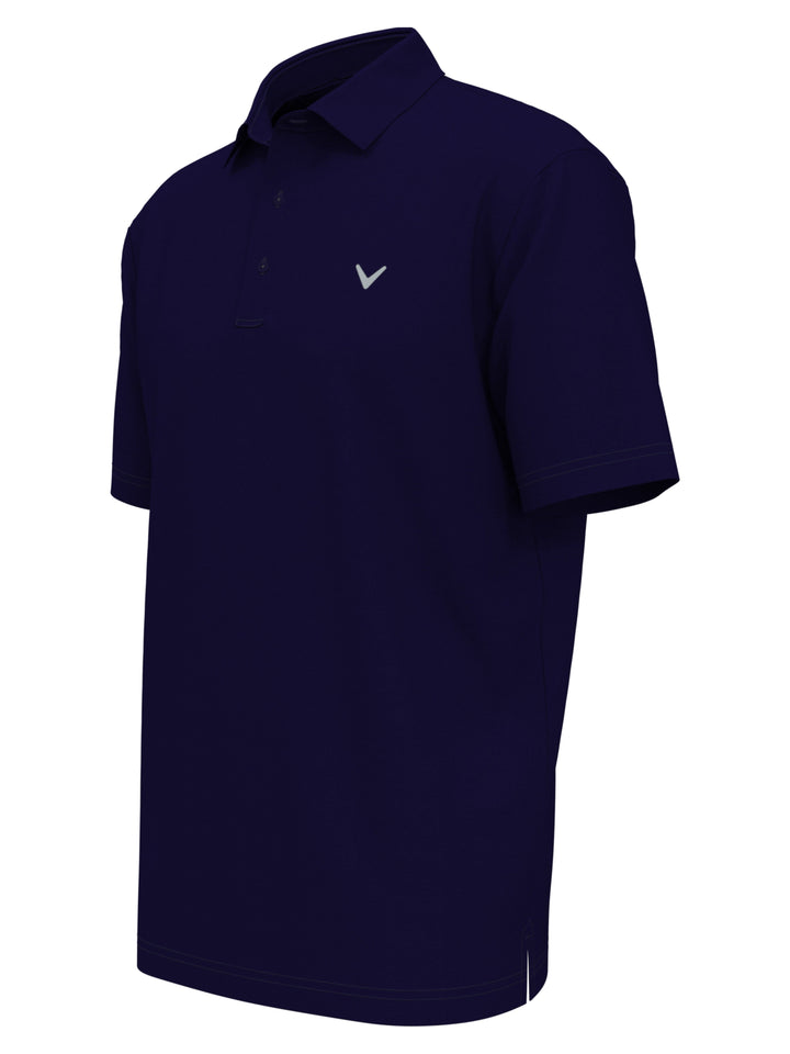 Big & Tall Micro Hex Solid Golf Polo-Polos-Callaway