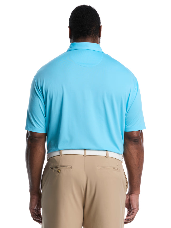 Big & Tall Micro Hex Polo-Polos-Callaway