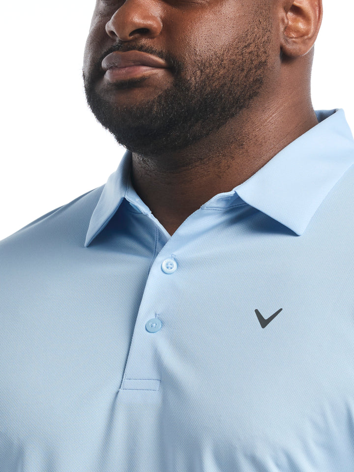 Big & Tall Micro Hex Polo-Polos-Callaway